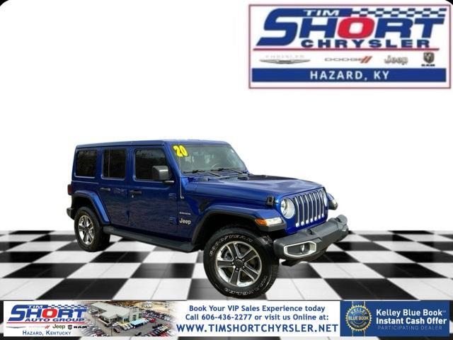 used 2020 Jeep Wrangler Unlimited car, priced at $30,996