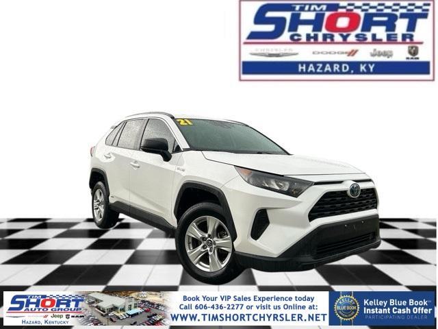 used 2021 Toyota RAV4 Hybrid car, priced at $25,995