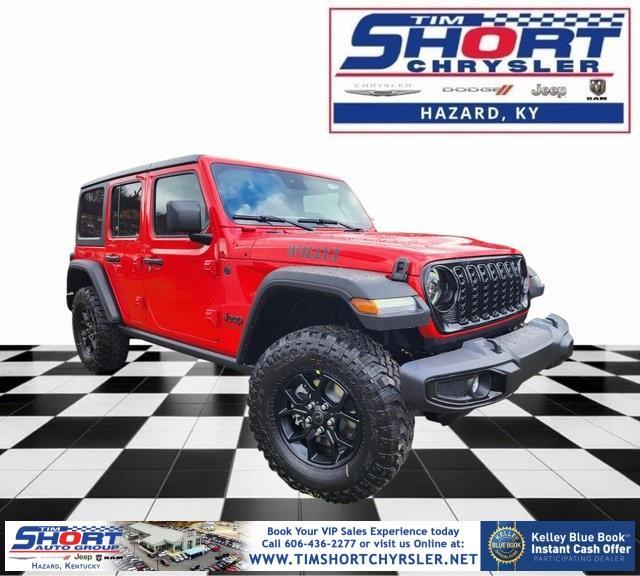 new 2025 Jeep Wrangler car, priced at $44,997