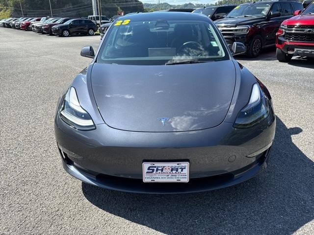 used 2023 Tesla Model 3 car, priced at $27,500