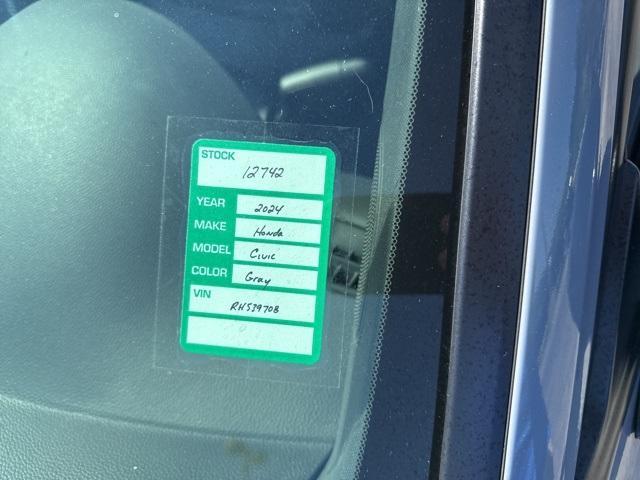 used 2024 Honda Civic car, priced at $24,996