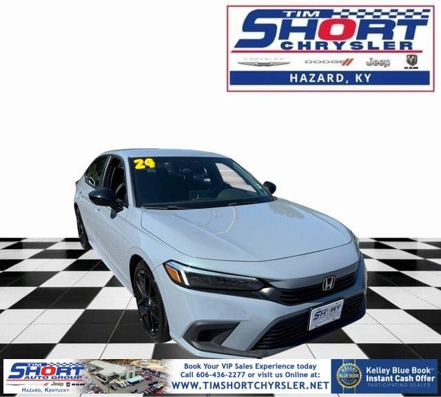 used 2024 Honda Civic car, priced at $24,996
