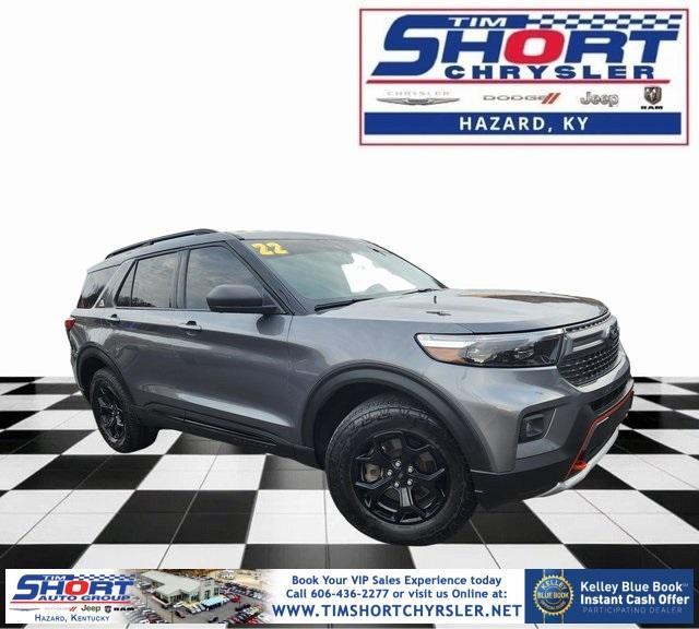 used 2022 Ford Explorer car, priced at $34,996