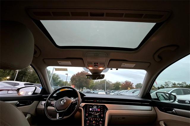 used 2022 Volkswagen Passat car, priced at $18,995