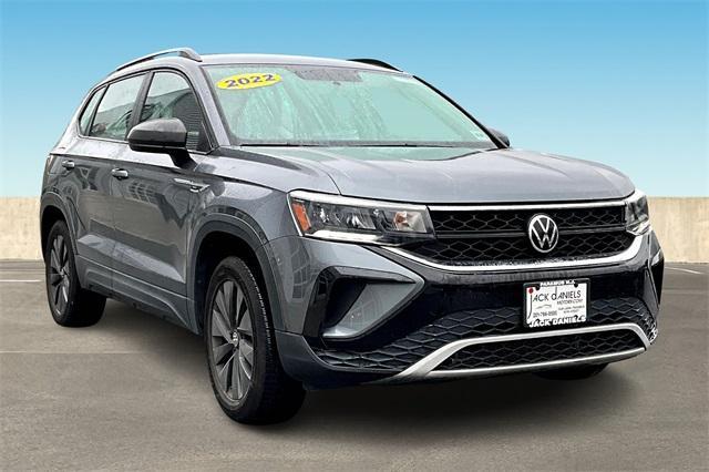 used 2022 Volkswagen Taos car, priced at $18,130