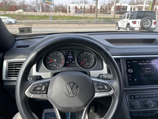 used 2021 Volkswagen Atlas Cross Sport car, priced at $27,176