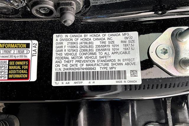 used 2022 Honda CR-V car, priced at $27,678
