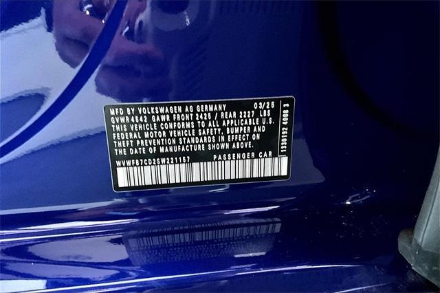 new 2025 Volkswagen Golf R car, priced at $54,614