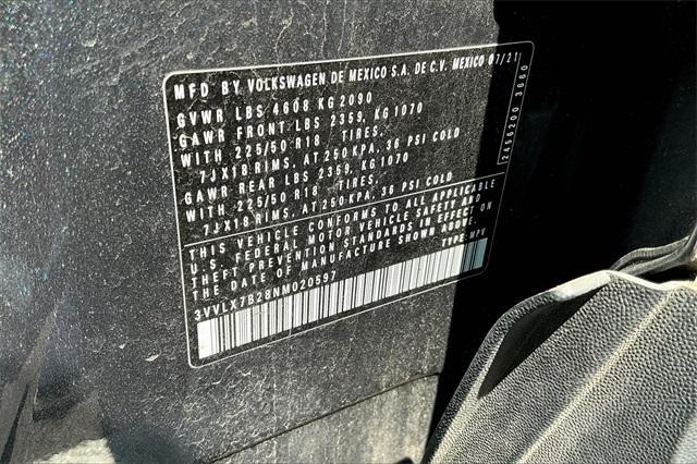 used 2022 Volkswagen Taos car, priced at $19,995