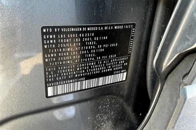 used 2022 Volkswagen Tiguan car, priced at $22,795