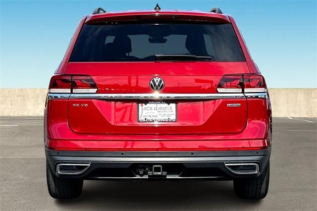 used 2021 Volkswagen Atlas car, priced at $25,939