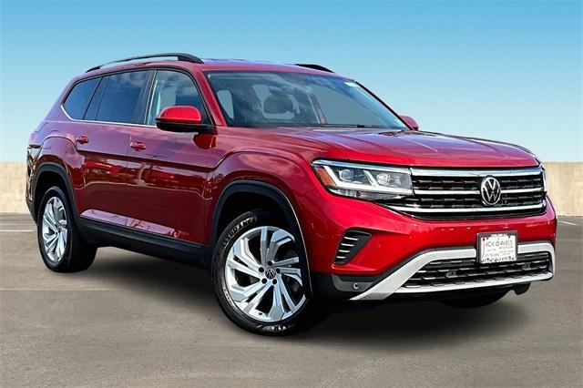 used 2021 Volkswagen Atlas car, priced at $25,939