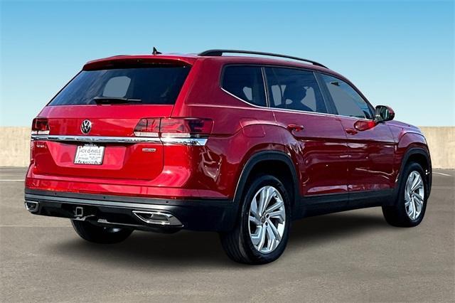 used 2021 Volkswagen Atlas car, priced at $25,939