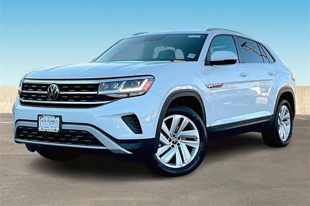 used 2022 Volkswagen Atlas Cross Sport car, priced at $27,350