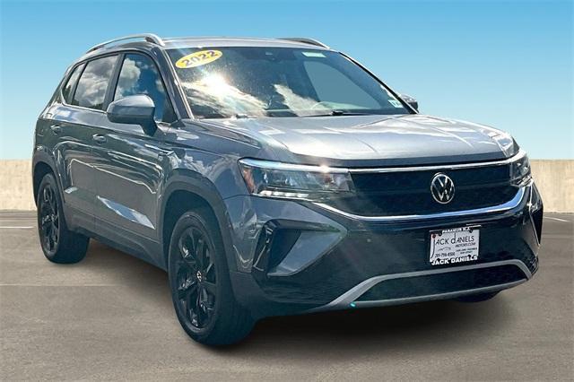 used 2022 Volkswagen Taos car, priced at $20,995