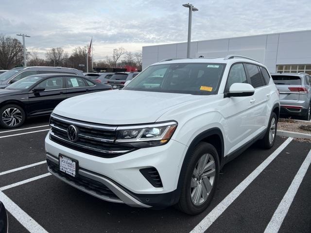 used 2021 Volkswagen Atlas car, priced at $30,700