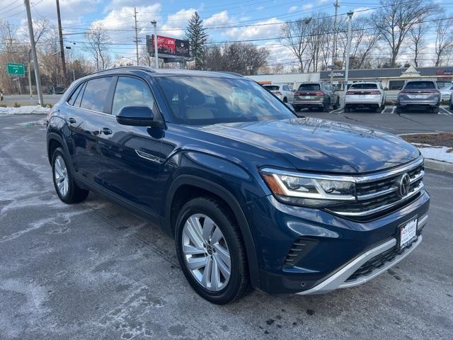 used 2022 Volkswagen Atlas Cross Sport car, priced at $27,995