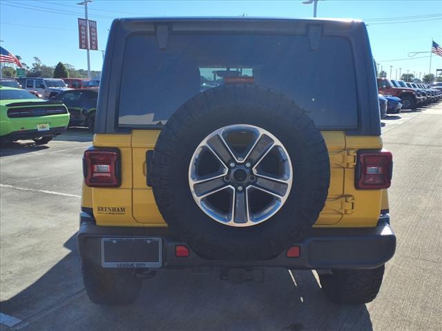 used 2021 Jeep Wrangler Unlimited car, priced at $32,129