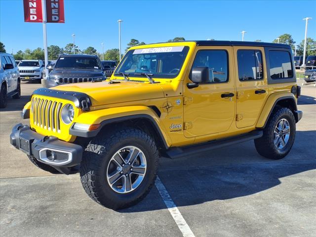 used 2021 Jeep Wrangler Unlimited car, priced at $32,129