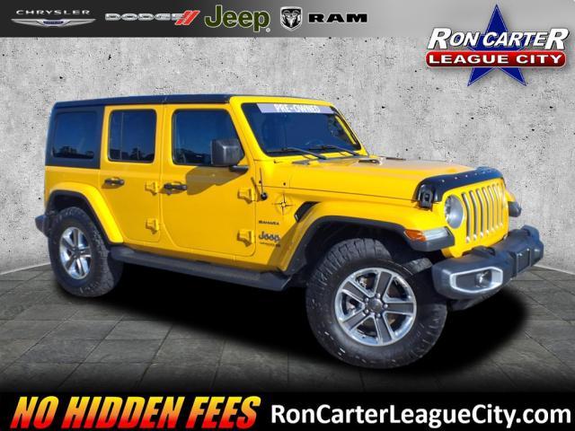 used 2021 Jeep Wrangler Unlimited car, priced at $32,129