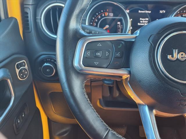 used 2021 Jeep Wrangler Unlimited car, priced at $32,129