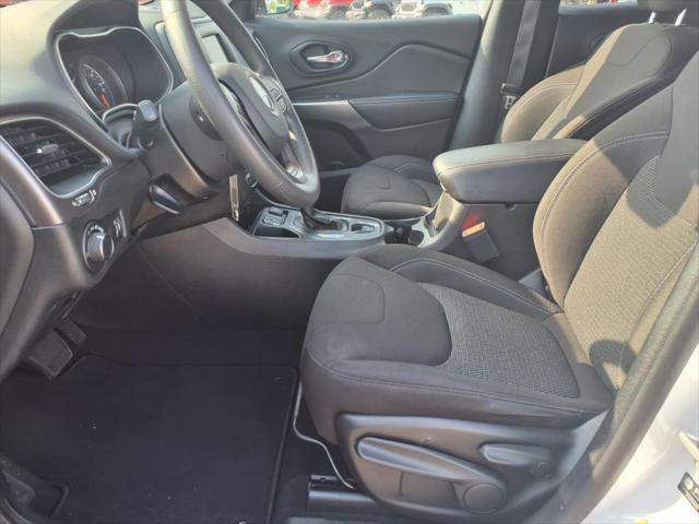 used 2021 Jeep Cherokee car, priced at $22,000