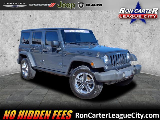 used 2016 Jeep Wrangler Unlimited car, priced at $21,956