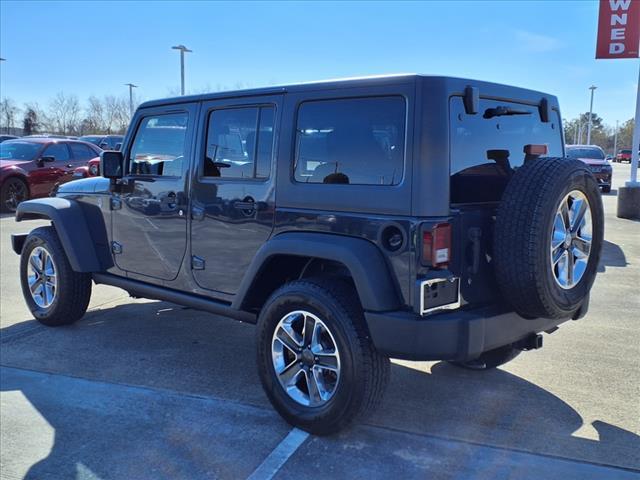 used 2016 Jeep Wrangler Unlimited car, priced at $21,956