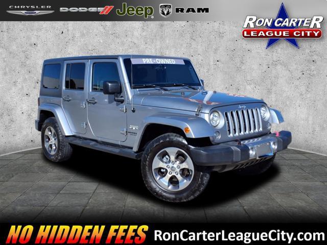 used 2017 Jeep Wrangler Unlimited car, priced at $19,763