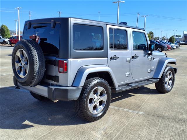 used 2017 Jeep Wrangler Unlimited car, priced at $19,763