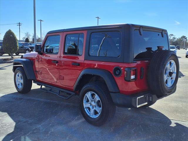 used 2022 Jeep Wrangler Unlimited car, priced at $31,854