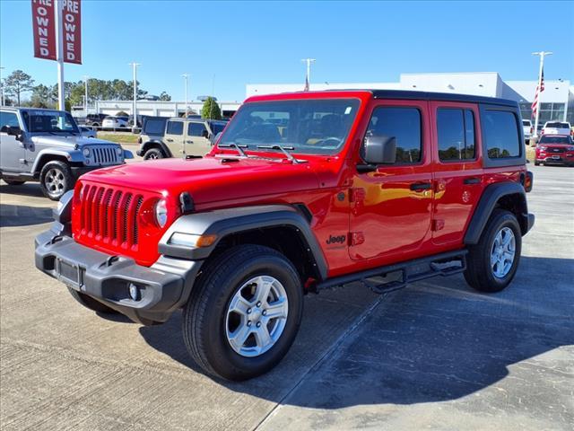 used 2022 Jeep Wrangler Unlimited car, priced at $31,854