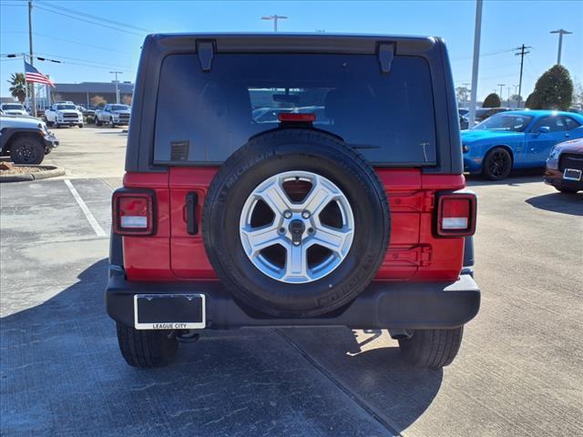 used 2022 Jeep Wrangler Unlimited car, priced at $31,854