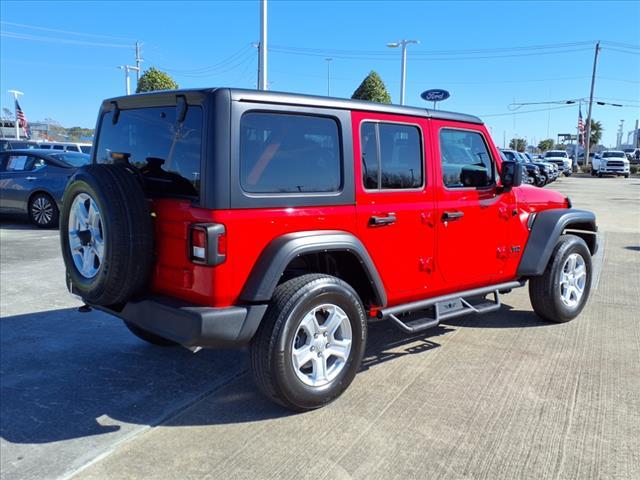 used 2022 Jeep Wrangler Unlimited car, priced at $31,854