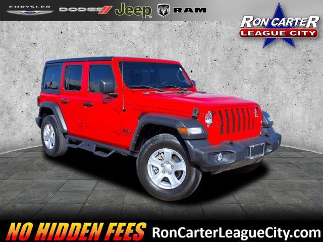 used 2022 Jeep Wrangler Unlimited car, priced at $31,854