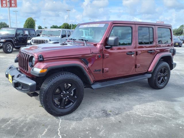 used 2021 Jeep Wrangler Unlimited car, priced at $32,235