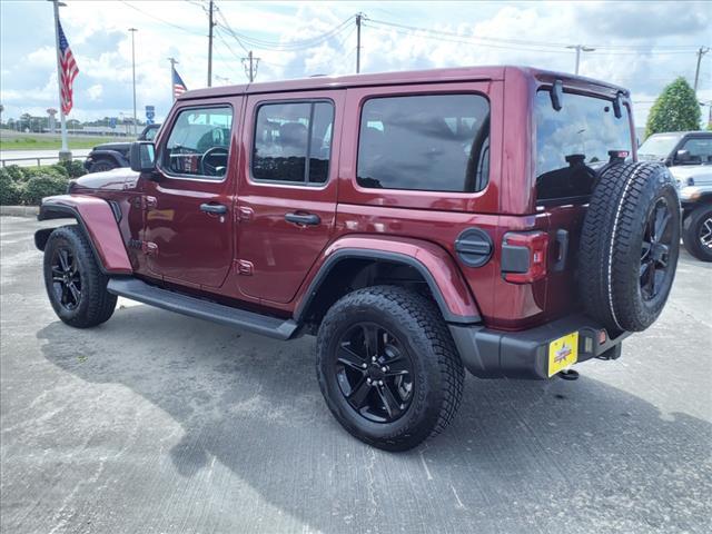 used 2021 Jeep Wrangler Unlimited car, priced at $32,235