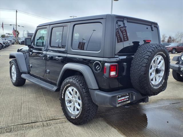 used 2023 Jeep Wrangler car, priced at $33,981