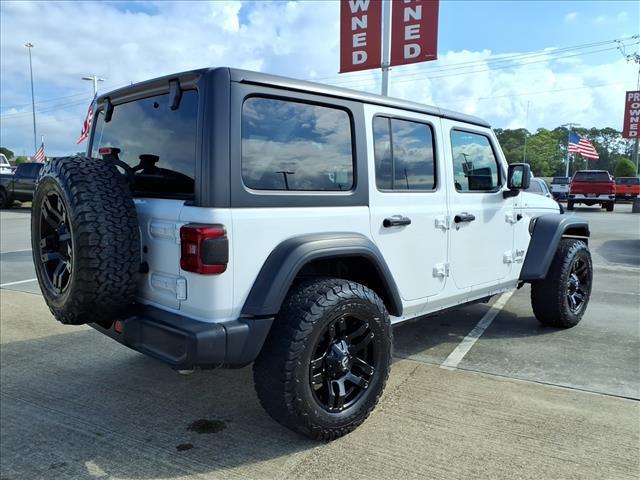 used 2018 Jeep Wrangler Unlimited car, priced at $28,500