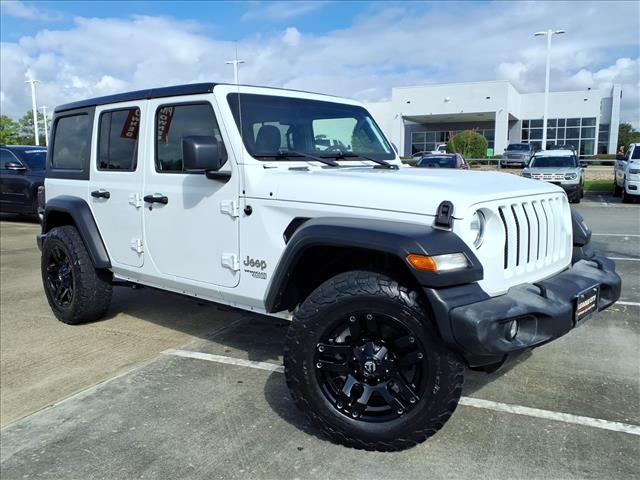 used 2018 Jeep Wrangler Unlimited car, priced at $28,500