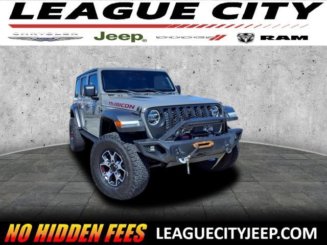 used 2021 Jeep Wrangler Unlimited car, priced at $45,975