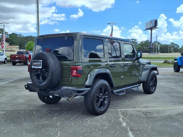 used 2021 Jeep Wrangler Unlimited car, priced at $33,500