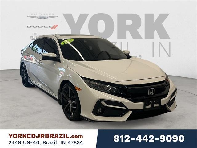 used 2021 Honda Civic car, priced at $28,999