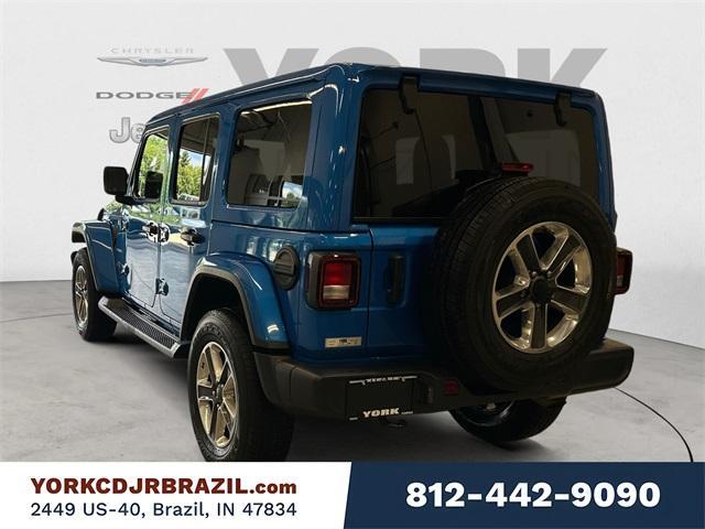 used 2022 Jeep Wrangler Unlimited car, priced at $38,673