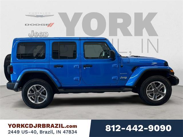used 2022 Jeep Wrangler Unlimited car, priced at $38,673