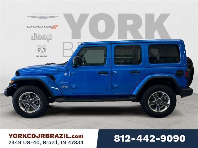 used 2022 Jeep Wrangler Unlimited car, priced at $38,673