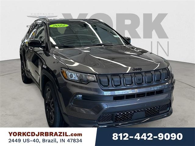 used 2022 Jeep Compass car, priced at $23,499