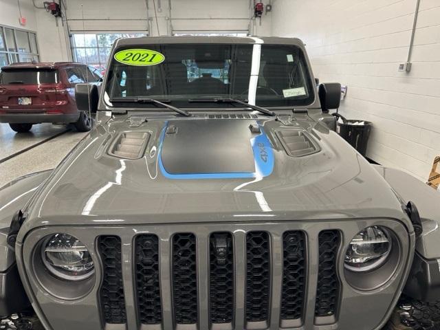 used 2021 Jeep Wrangler Unlimited 4xe car, priced at $31,999