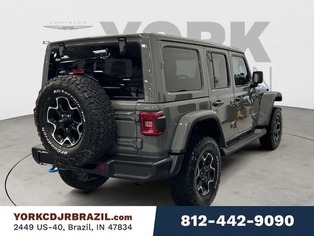 used 2021 Jeep Wrangler Unlimited 4xe car, priced at $31,999