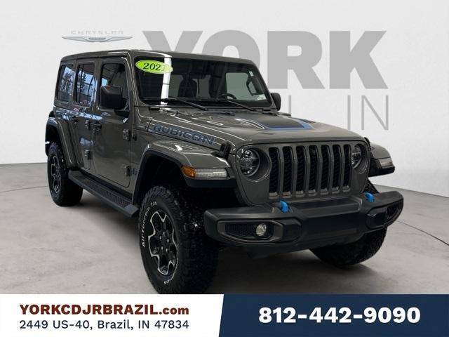 used 2021 Jeep Wrangler Unlimited 4xe car, priced at $31,999